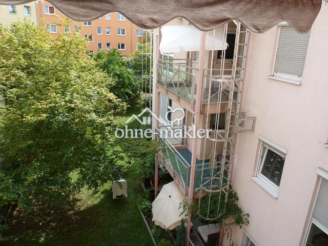 Gepfl. 3 Zi Whg. 89qm Balkon Bad Gäste WC Keller Tiefgarage in Nbg provisionsfrei v. Privat