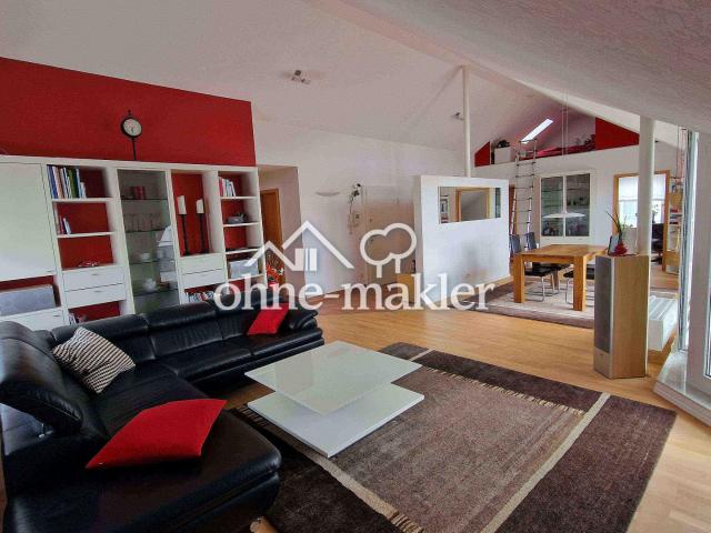 Gepflegte 3 1/2 Zimmer DG Wohnung mit gehobener Ausstattung und EBK in Rutesheim provisionsfrei!