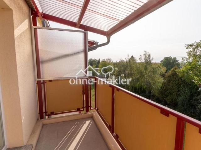 gepflegte 3 Zimmerwohnung mit Balkon, EBK und Stellplatz in Nienburg Saale