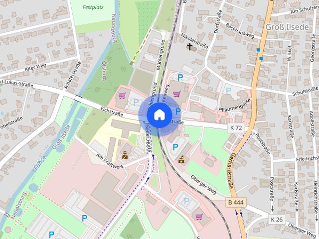 Gepflegte 3 Zimmer Wohnung im Hochparterre ländlich wohnen, zentral angebunden