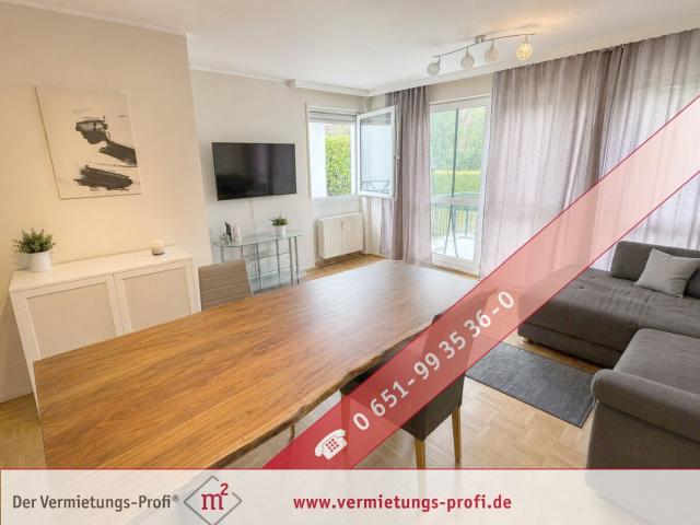 Gepflegte 3 Zimmer Wohnung mit sonnigem Balkon und Stellplatz in begehrter Lage in Trier Ruwer