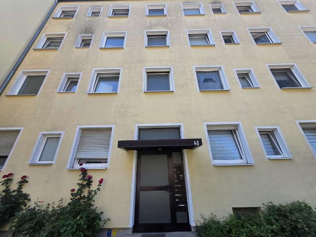 Gepflegte 3 Zimmer Wohnung mit Südbalkon im 3. Obergeschoss in Augsburg Pfersee