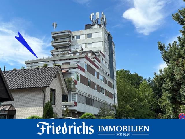 Gepflegte 2 ZKB Eigentumswohnung mit Dachterrasse in attraktiver Lage von Oldenburg – Eversten Holz