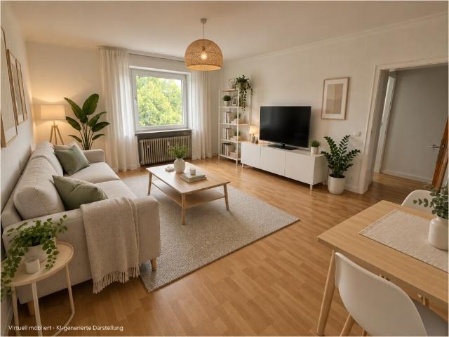Gepflegte 2 Zimmer Wohnung in 52078 Aachen frisch renoviert