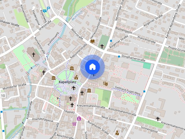 Gepflegte 2 Zimmer Wohnung mit Westbalkon, Garage, Miete zum nächstmöglichen Zeitpunkt