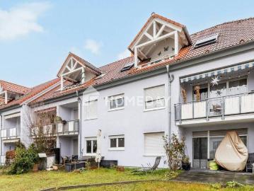Etagenwohnung kaufen in Griesheim, Darmstadt-Dieburg - Terrasse
