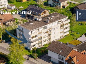 Gepflegte 4 Zi Wohnung 111m² in Dornbirn mit 2 Balkonen, Garage & Aufzug