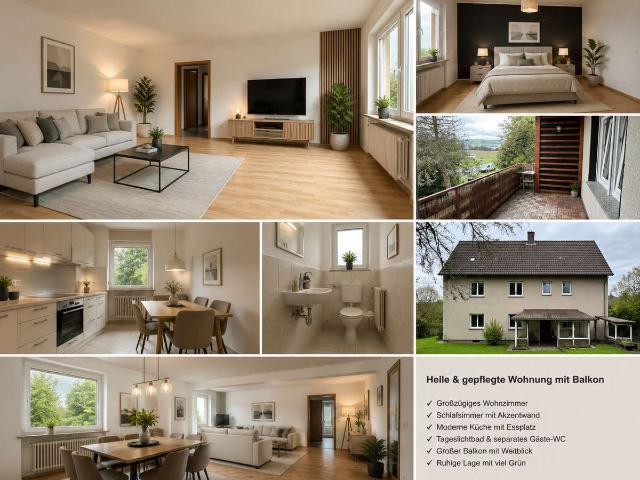Gepflegte 4 Zimmer Wohnung in Gittelde
