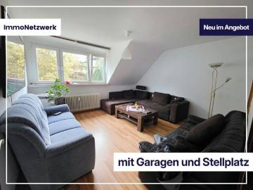 Gepflegte 4 Zimmer Wohnung mit Ausbaupotenzial sowie Garagen und Parkplatz in Trier Olewig
