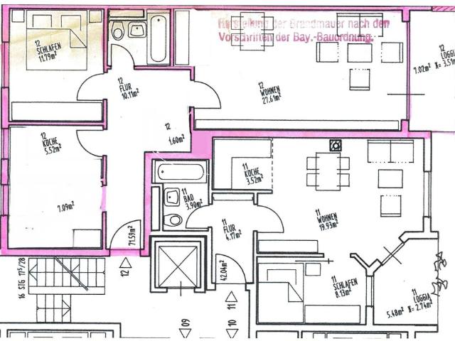 Gepflegte Balkonwohnung mit guter Anbindung