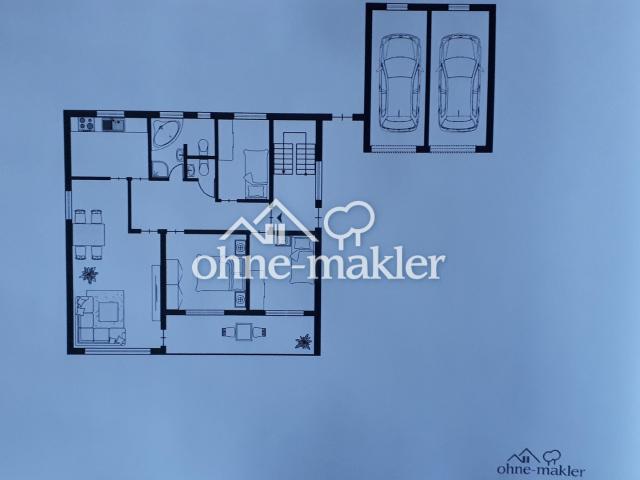 Gepflegte, gut geschnittene 4 Zi. EG Wohnung mit Balkon, Garten, Garage u. PV in Erftstadt K