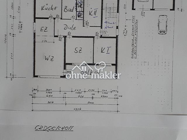 Gepflegte, gut geschnittene 4 Zi. EG Wohnung mit Balkon, Garten, Garage u. PV in Erftstadt K