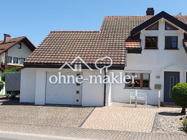 Gepflegte Doppelhaushälfte in Görwihl, voll klimatisiert ohne Makler!