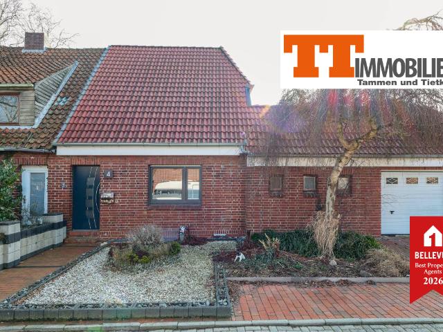 TT: Gepflegte Doppelhaushälfte mit großem Grundstück und Garage in ruhiger Lage von Voslapp!
