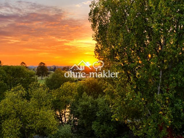 Gepflegte Dachgeschosswohnung mit Mainblick