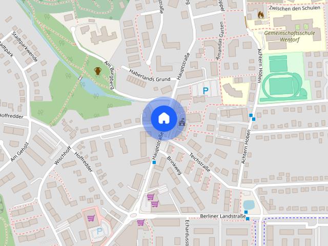 Gepflegte Etagenwohnung zur Miete in Wentorf bei Hamburg Wentzel Dr
