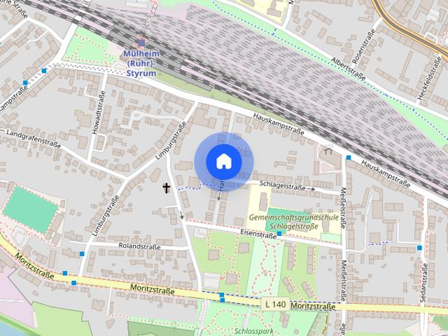 Gepflegte Stadtwohnung mit exzellenter Verkehrsanbindung