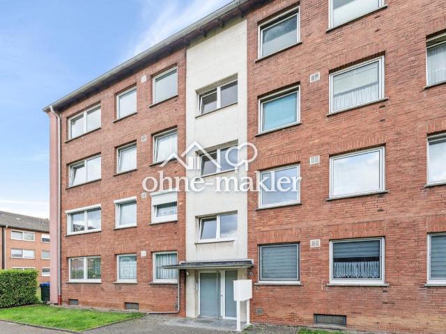 Gepflegte und vermietete 2 Zimmer ETW als solide Kapitalanlage in Krefeld