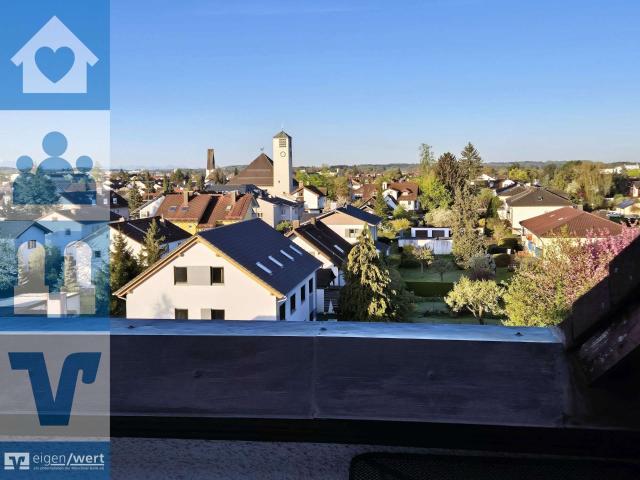 Gepflegtes Appartement mit Südwest Dachterrasse und Bergblick