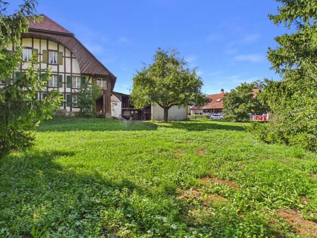 Gepflegtes Bauernhaus mit grosser Baulandreserve im schönen Seeland