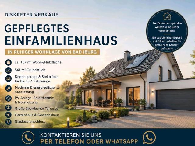 Gepflegtes Einfamilienhaus in ruhiger Wohnlage von Bad Iburg