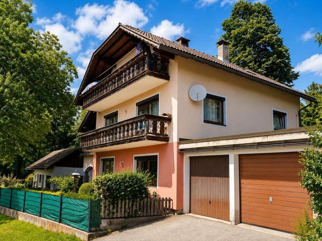 Gepflegtes Einfamilienhaus mit 6 Zimmern und Fernblick in Ludmannsdorf