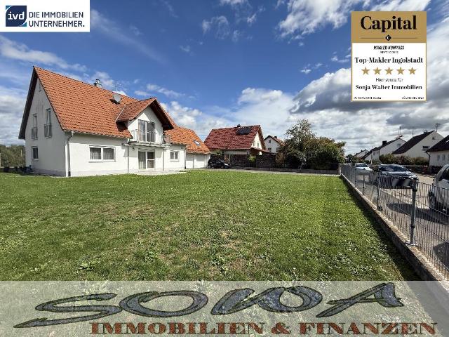 Gepflegtes, einzugsbereites Haus mit Keller, Doppelgarage und Wärmepumpe Ein Objekt von SOWA Immobilien und Finanzen