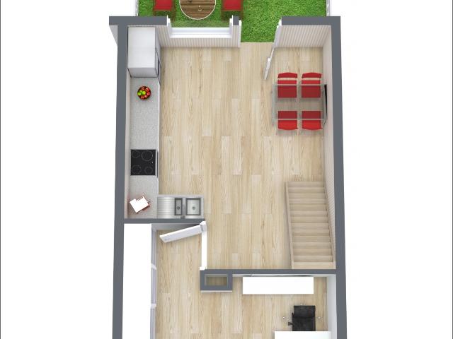 Gepflegtes Reihenhaus im Bremer Westend mit neuwertiger Einbauküche & großem Sonnenbalkon