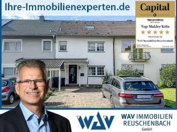 Gepflegtes Reihenhaus mit modernisierter Ausstattung, Garten, Keller und zwei Stellplätzen