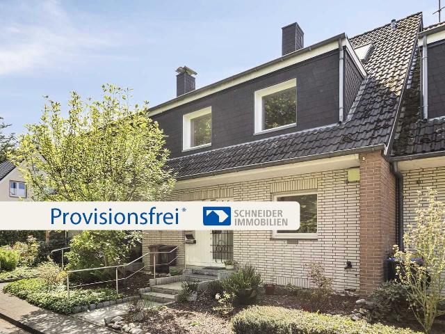 Gepflegtes Reihenhaus mit Südwestgarten und Garage in Ratingen Breitscheid