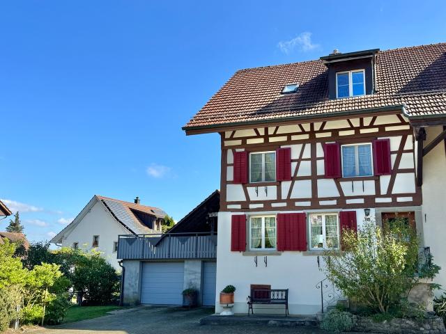 Gepflegtes Riegelhaus an idyllischer Lage