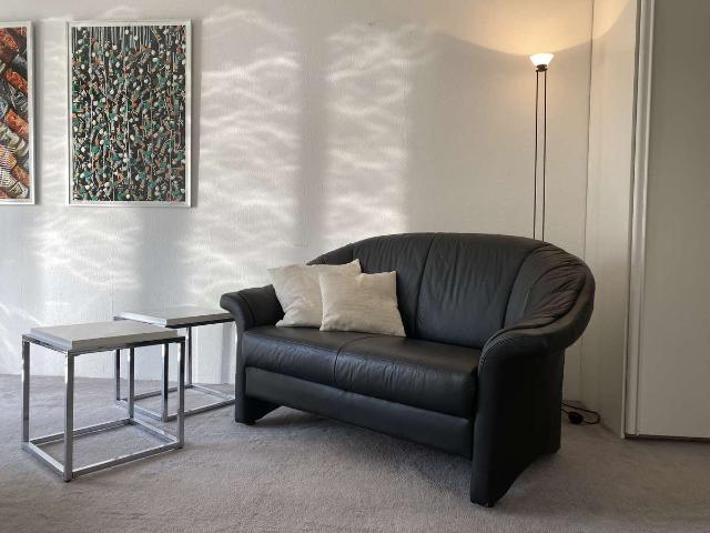 gepflegtes 1 Zimmer Apartment, möbliert mit Gartenblick NUR ALS ZWEITWOHNUNG
