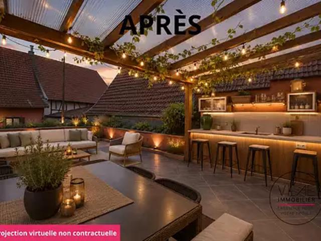 Gertwiller 67140 Achat / Vente maison 6 pièces t6 terrasse