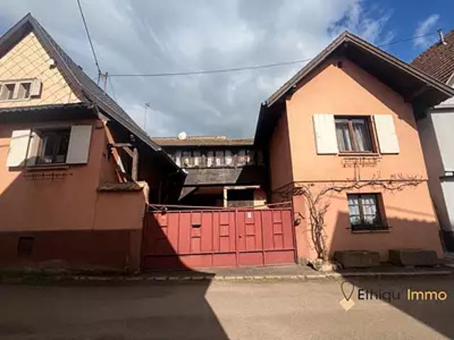Gertwiller 67140 Achat / Vente maison 8 pièces t8 parking garage