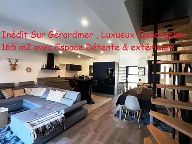 Gérardmer 88400 Achat / Vente appartement 6 pièces t6