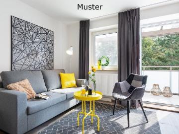 Geräumige 3 Zi. Wohnung mit zwei Balkone!