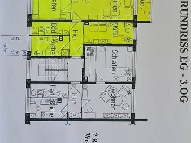 Geräumige 3 Zimmerwohnung mit Balkon im 1.OG in Gera Langenberg zu vermieten