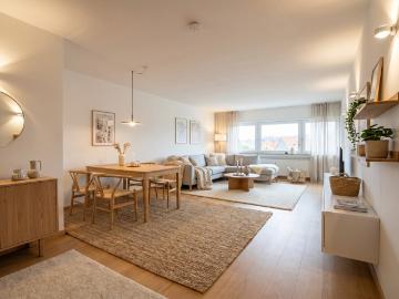 Geräumige 3 Zimmer Wohnung mit Balkon und optionalem Tiefgaragenstellplatz in Mutterstadt