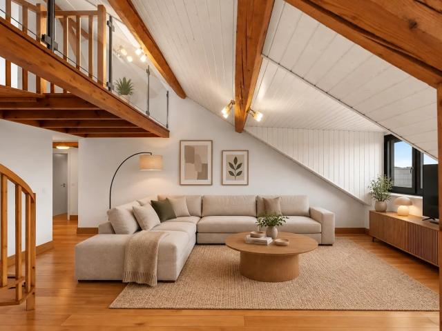 Geräumige 3 Schlafzimmer Loft Wohnung in Meyrin