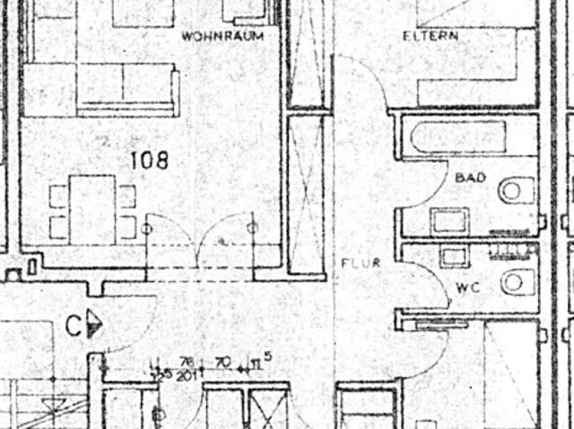Geräumige 2 2/2 Zimmer Wohnung mit 2 Loggien