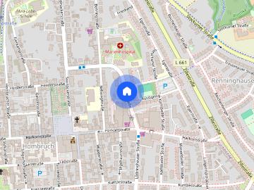 Gablonzstraße, Dortmund, Barop - Balkon