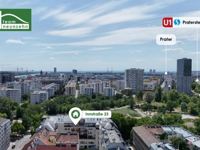 Geräumige 2 Zimmer Wohnung inkl. Einbauküche in zentraler Lage des 20. Bezirks! Ab Oktober beziehbar!
