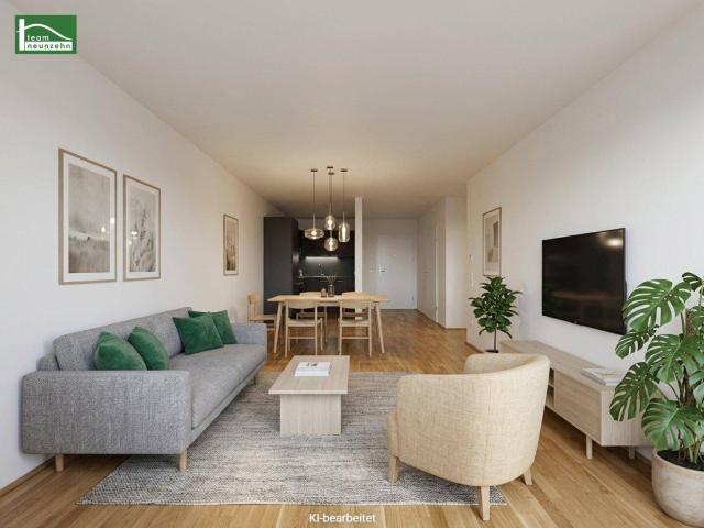 Geräumige 2 Zimmer Wohnung inkl. Einbauküche und Freifläche!