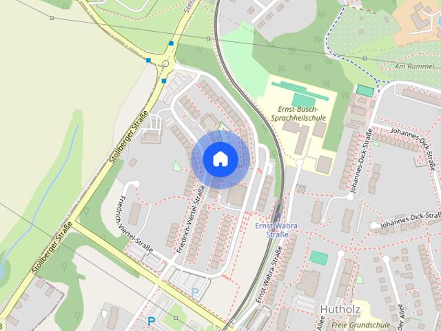 Geräumige 2 Raum Wohnung in guter Lage zu vermieten!