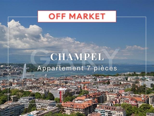 Geräumige 7 Zimmer Wohnung im begehrten Champel Viertel