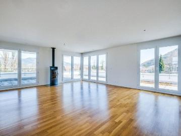 Geräumige 4.5 Zimmer Attikawohnung auf dem Land