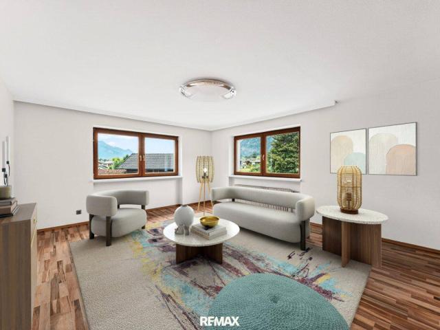 Geräumige 4 Zimmer Wohnung mit Balkon und 2 Stellplätzen in Kramsach, Tirol!