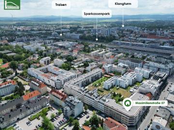 Geräumige 4 Zimmer Wohnung mit hochwertiger Ausstattung inklusive Einbauküche in unschlagbarer Lage!