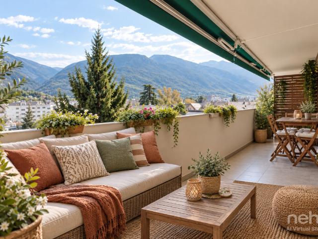 Geräumige 5,5 Zimmer Wohnung im Herzen von Sierre mit drei Balkonen