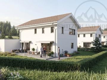 Geräumige 5.5 Zimmer Einfamilienvilla mit grossem Garten in Lovens nahe der Natur
